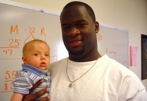 Former Titans and now Eagles QB Vince Young